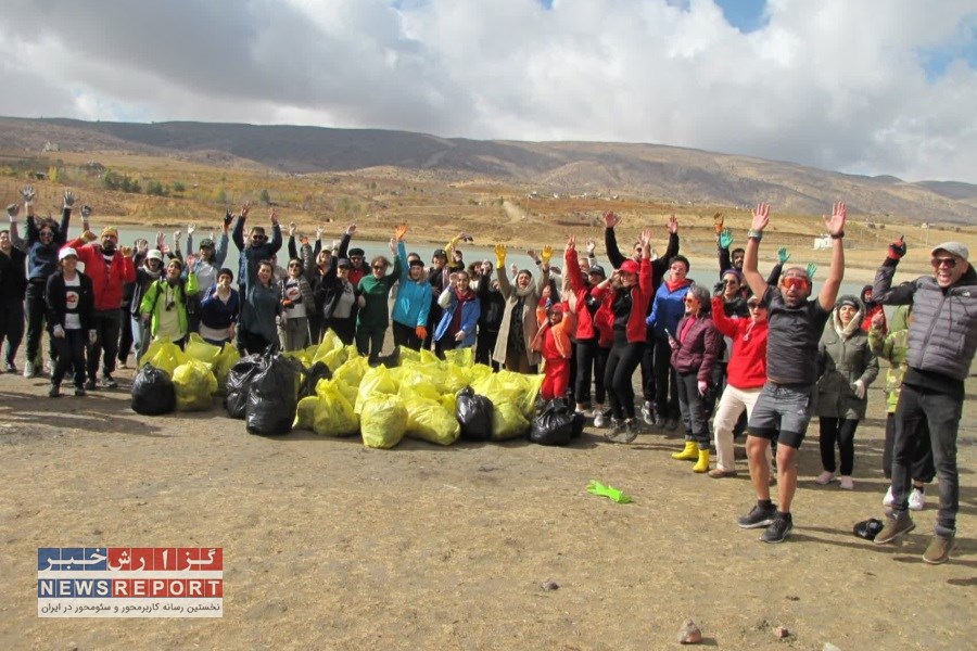پاکسازی و جمع آوری زباله در تالاب هفت برم انجام شد