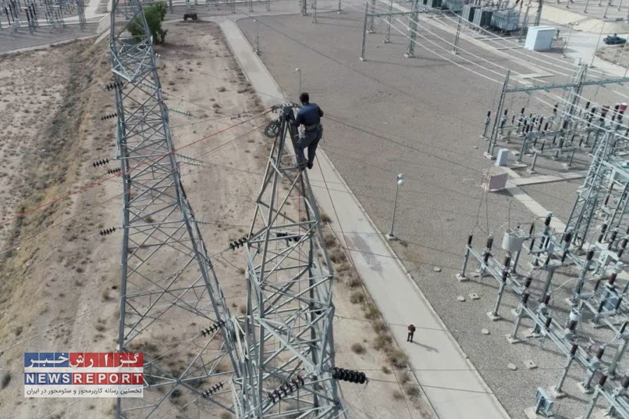 عملیات اجرایی سیم کشی محافظ فیبر نوری حد فاصل ایستگاه های برق فسا و داراب آغاز شد