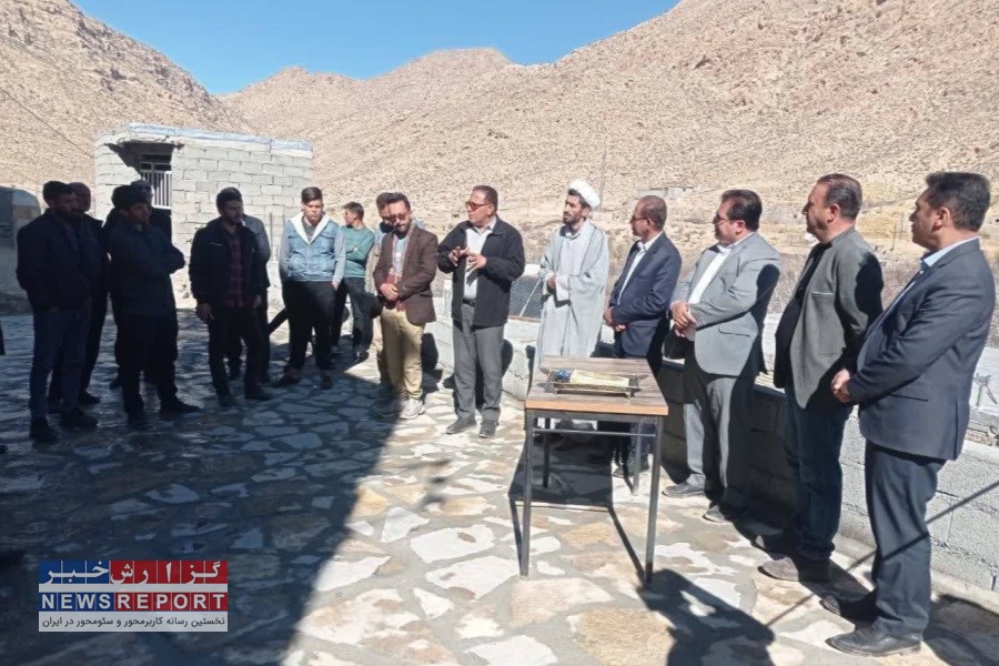 یک هزار متر مربع سنگ فرش معابر روستای هدف گردشگری نوایگان داراب به بهره برداری رسید