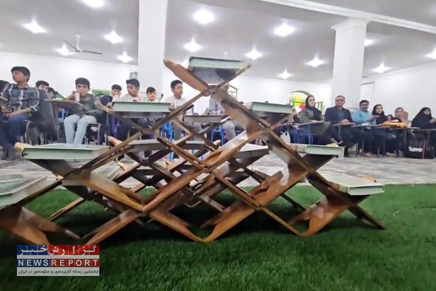 جشن تکلیف ۷۰ نفر از دانش آموزان مدرسه ای در لامرد