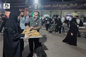 زائران اربعین چگونه مهمان نان گرم «آبشار عاطفه‌ها» شدند؟