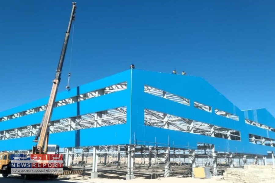 شتاب پروژه فولادسازی قروه؛ پیشرفت ۷۳.۵ درصدی آرماتوربندی و آغاز سازه‌های اصلی