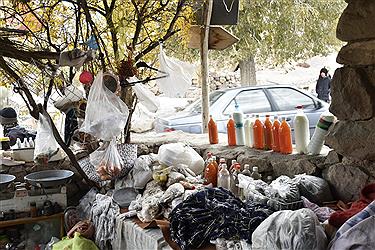 تصویر بهاری زیبا ودلنشین در روستای میمند کرمان