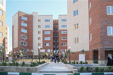 تصویر برگزاری مراسم واگذاری زمین و مسکن طرح نهضت ملی مسکن