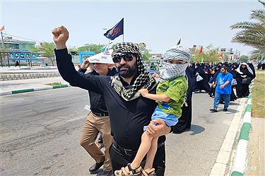 تصویر راهپیمایی جمعه‌های خشم در لامرد برگزار شد
