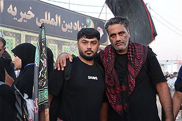 تصویر موکب آبشار عاطفه‌ها در مسیر نجف به کربلا؛ ثبت خاطرات ماندگار اربعین (بخش اول)