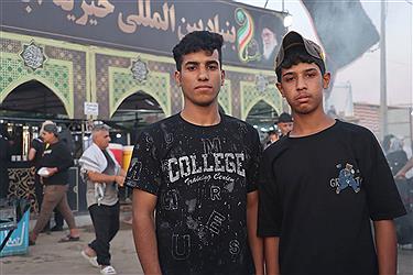 تصویر موکب آبشار عاطفه‌ها در مسیر نجف به کربلا؛ ثبت خاطرات ماندگار اربعین (بخش اول)